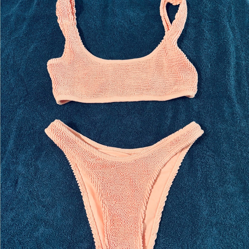 Honey Swim Scrunched Bikini Set